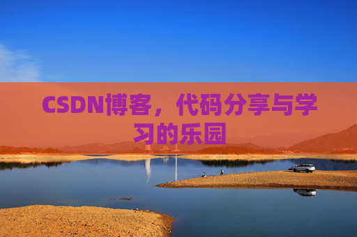 CSDN博客，代码分享与学习的乐园